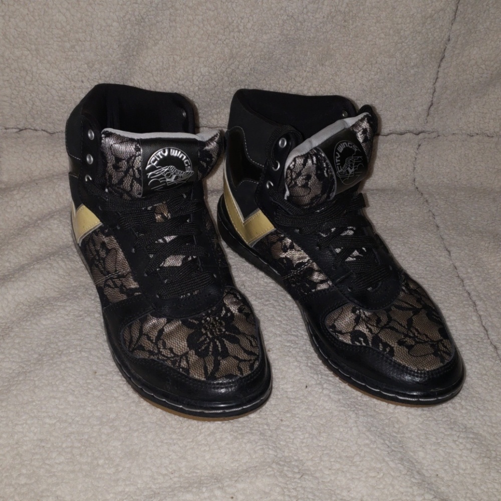 Pony brand lace hightops